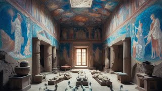 Latest Discoveries at Pompeiis Insula 10 Include an Incredibly Painted Room [upl. by Irehj557]