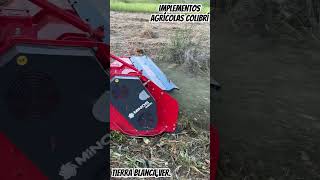 Tractor LOVOL 90 hp ROPS y trituradora SWISSMEX COBRA 2000 IMPLEMENTOS COLIBRÍ [upl. by Bixby]