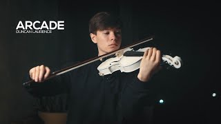 Duncan Laurence  Arcade  Violin Cover by Alan Milan [upl. by Alyakem]