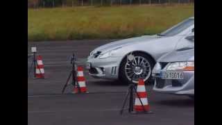 AVENGER EVO VIII vs SLK55 AMG [upl. by Yllas]