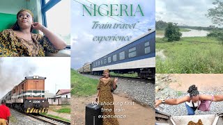 I LEFT PORTHARCOURT FOR ABA MY FIRST SHOCKING TRAIN TRAVEL EXPERIENCE IN NIGERIA [upl. by Sissy]