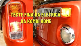 154 FINALMENTE VAMOS AO TESTE DA ELÉTRICA DA NOSSA KOMBI HOME [upl. by Dnalel]