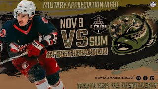 1192024 Kalkaska Battlers vs Summit City Distiller Military Night [upl. by Halil]