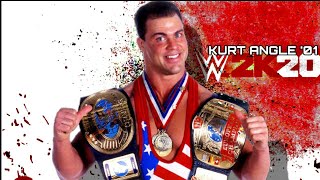 WWE 2K20  Kurt Angle 01 Signatures and Finishers [upl. by Kozloski426]