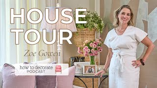 Step Inside this Serene and Sophisticated Alabama Home Renovation  How to Decorate House Tours [upl. by Iniretake]