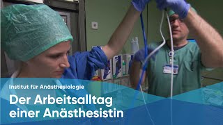 Teamwork am Puls des Patienten Der Arbeitsalltag einer Anästhesistin [upl. by Leirbaj600]