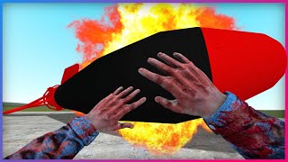 The Biggest Nuke Ever  Quark Bomb   Garrys Mod [upl. by Ahsirtal822]