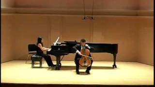 Sarasate Zigeunerweisen transcribed for cello [upl. by Kifar]