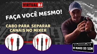 Virtual DJ Conectar 2 Canais no Mixer Notebook – Pré Escuta e Mixagens [upl. by Erdied783]