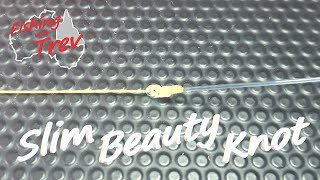 How to tie the Slim Beauty Knot FG knot alternative [upl. by Einahets]