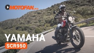 Yamaha SCR950 2017  Prueba opinión y detalles  Motofan [upl. by Eloise158]