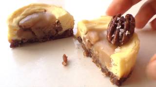 Keto Recipes  Caramel Pecan Cheesecake [upl. by Nynnahs]