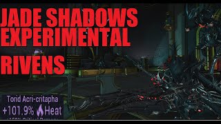 WARFRAME NEW TORID BUILDS  New Rivens Im Prepping For Jade Shadows  Why  Jade Shadows [upl. by Ingalls]