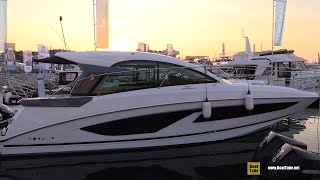 2022 Beneteau Gran Turismo 36 Motor Yacht  Walkaround Tour  2021 Cannes Yachting Festival [upl. by Eirelav]