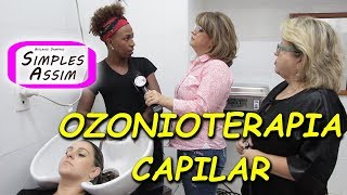 Ozonioterapia capilar  Centro de Beleza Sueli [upl. by Coltin97]