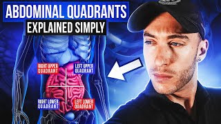 Abdominal Quadrants Explained Simply for EMT  NREMT Review  EMT Lectures [upl. by Marillin]