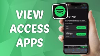 How to See Apps That Has Access to Spotify Account [upl. by Novad500]