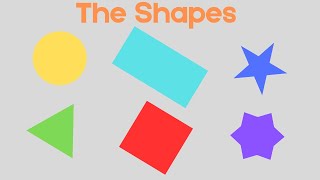 The Shapes Song  Nursery Rhyme For Kids  Learning For Kids  Poem For Kids  FunwithHum0 [upl. by Ehtyaf664]