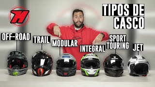 TIPOS DE CASCOS para MOTO Características diferencias y precio 🧐🚨MotocardAcademy [upl. by Eanahs]