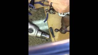 Throttle shaft bushing repair carter carb junkies [upl. by Bergeron]