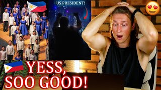 Filipino Singers get a STANDING OVATION from the US President  Singer Reaction [upl. by Leonor665]