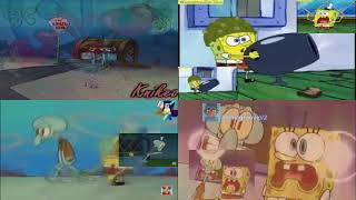 SpongeBob Squarepants Spanish Sparta Remix Quadparison 2 [upl. by Catlaina]