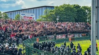 Energie Cottbus Fans im Sportforum Hohenschönhausen  BFC Dynomo gegen FC Energie Cottbus 02 [upl. by Nelle800]