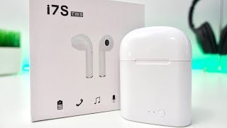 Fake 26 AirPods From Amazon Unboxing amp Review TWSi7s [upl. by Inaflahk964]