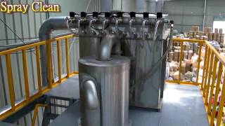 16CMJ100HP Wettable Powder Pulverize Plant Air Jet Impact Type [upl. by Arebma449]