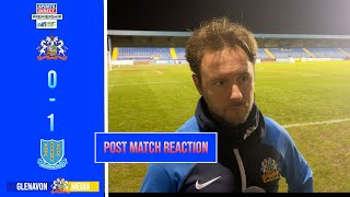 REACTION  Stephen McDonnell Post Match Interview  Glenavon 01 Ballymena  301223 [upl. by Branch702]