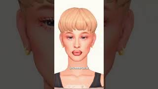 ranking random sims 4 hair gaming sims simsshorts thesims ts4 [upl. by Ayanaj]