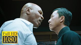 IP Man vs Mike Tyson in a threeminute fight in the movie IP MAN 3 2015 [upl. by Johnathon]