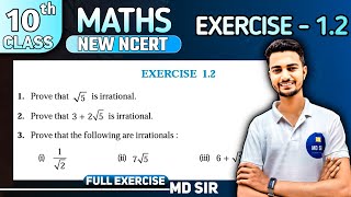 Class 10 Maths Chapter 1  Real Numbers  Exercise 12  Md Sir [upl. by Moffit]