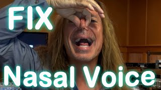 Fix Nasal Voice  Improve Vocal Tone  Ken Tamplin Vocal Academy [upl. by Nadaha]