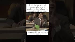 Der Arbeitsvertrag 🔷😅 deutschland germany deutsch german funny [upl. by Quint929]