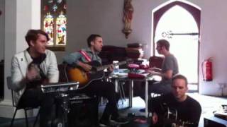 The Hoosiers acoustic takeover of Katy B  Katy On A Mission [upl. by Nagam]