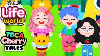 I made Cherry Vidia and Liam in COCOBI Life World [upl. by Olwen]