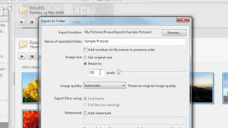 How to Resize Pictures in Picasa [upl. by Nolrev]