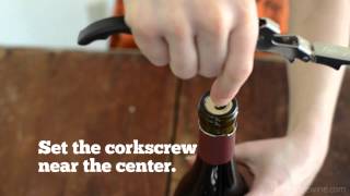 How to Open a Wine Bottle [upl. by Eskill705]