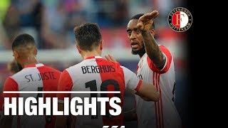 Highlights  Feyenoord  Angers SCO  Friendly 20192020 [upl. by Arrehs]