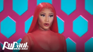 RuPauls Drag Race Full Episode Nicki Minaj 💖 [upl. by Leibarg]