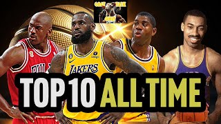 GOAT TALK ONLY  NBAs Top 10 All Time nba basketball podcast [upl. by Elianore]