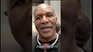 Evander Holyfield REACTS To Mike Tyson vs Jake Paul Fight [upl. by Germano161]