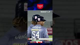 ¡Con bases llenas Leobaldo Cabrera trajo las primeras dos carreras para Tigres con sencillo🐯🔥 LVBP [upl. by Atela427]