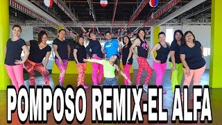 POMPOSO REMIX ZUMBA El Alfa El Jefe Ft Zion By MD TWINS [upl. by Ardussi]