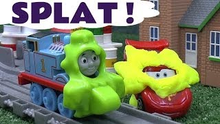 Thomas And Friends Take N Play Spills amp Thrills Toy Train Racing [upl. by Luzader]