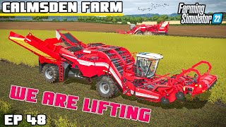 BIG TURNOUT LETS GET LIFTING  Calmsden Farm  Farming Simulator 22  Episode 48 [upl. by Anigroeg]