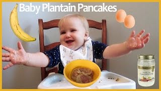 Baby Plantain Pancakes  Nutritious amp Delicious [upl. by Lleoj142]