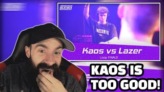 KAOS VS LAZER  LOOP FINAL  Robeat AwardSouth German Beatox Championship 2022  REACTION [upl. by Anavlis]