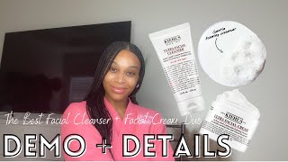 Kiehls Ultra Facial Cleanser  Kiehls Ultra Facial Cream Demo  Review [upl. by Regdirb]